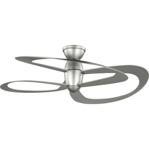 Willacy Collection 3-Blade Painted Nickel 48-Inch DC Motor Contemporary Ceiling Fan (149|P250063-152)