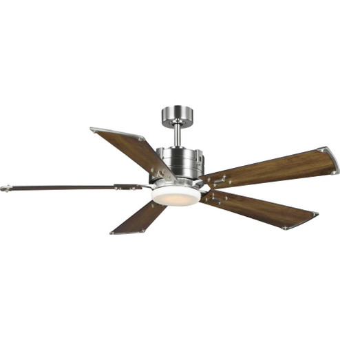 Glenfalls Collection 5-Blade Reversible Chestnut 56-Inch AC Motor LED Transitional Ceiling Fan (149|P250021-009-30)