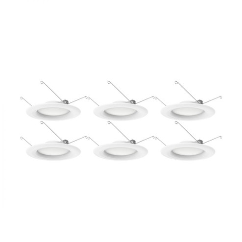 9.2 Watt; LED Downlight Retrofit; 5-6 inch; 90 CRI; 3000K; 120 Volt; Pack of 6 (27|S11641)