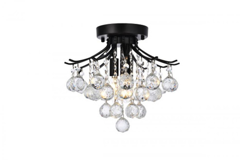 Toureg 12 inch black flush mount (758|V8000F12BK/RC)