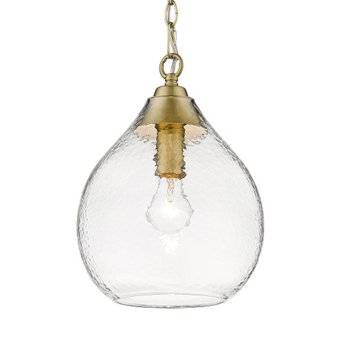 Golden Lighting Ariella 1-light Pendant in Brushed Champagne Brass (36|1094-S BCB-HCG)
