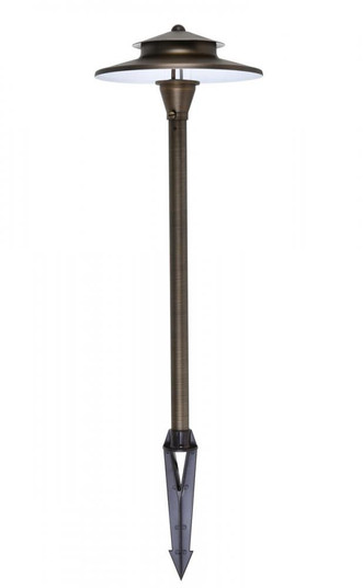 Outdoor Cast Brass Path Light D:9'' H:24'' (758|P804)