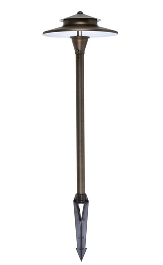 Outdoor Cast Brass Path light D:9'' H:24'' (758|P804)