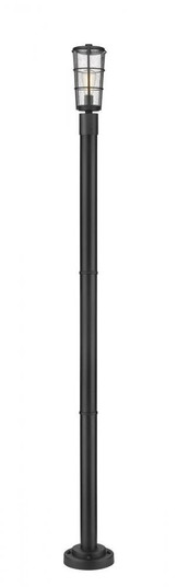 1 Light Outdoor Post Mounted Fixture (276|591PHM-567P-BK)