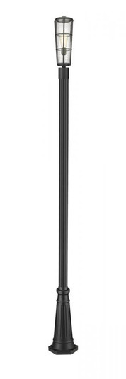 1 Light Outdoor Post Mounted Fixture (276|591PHB-519P-BK)