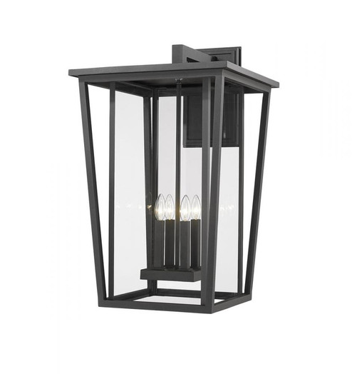 4 Light Outdoor Wall Light (276|571XXL-BK)