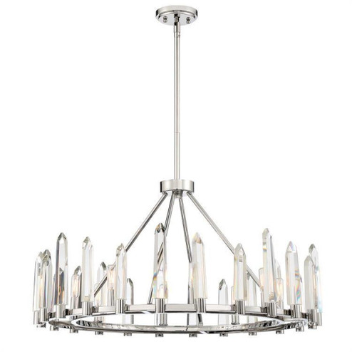 Watson 8 Light Polished Nickel Chandelier (205|WAT-B2008-PN)