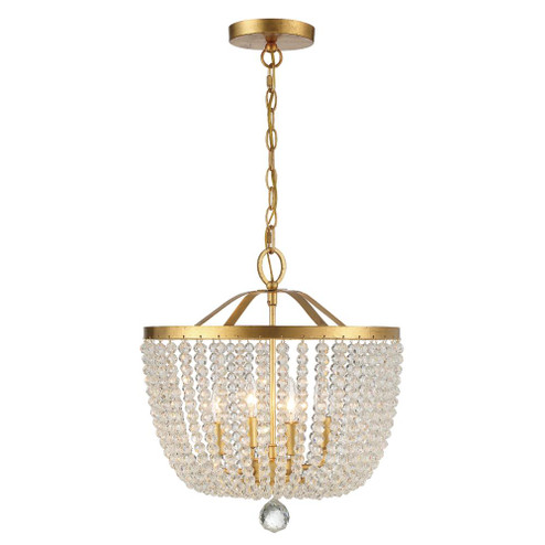 Rylee 16.5'' Antique Gold Chandelier (205|604-GA)