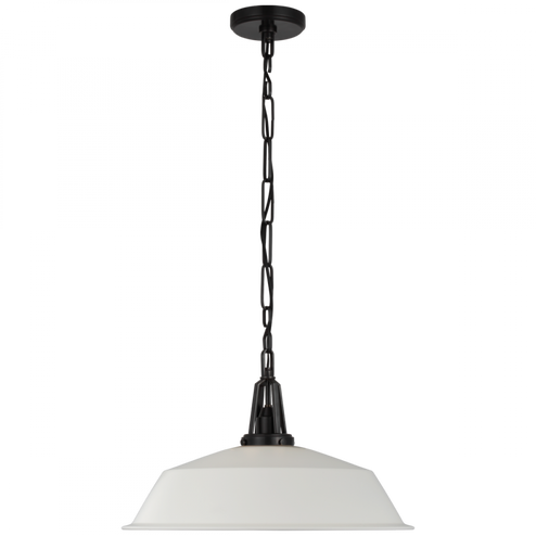 Layton 20'' Pendant (279|CHC 5462BZ-WHT)