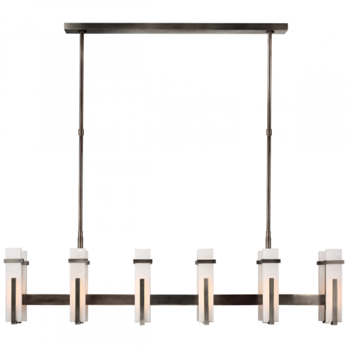 Malik Large Linear Chandelier (279|S 5915BZ-ALB)