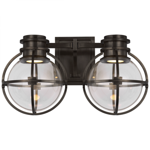 Gracie Double Sconce (279|CHD 2482BZ-CG)