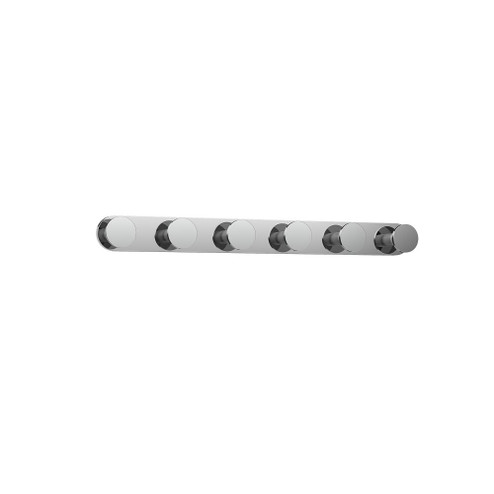 Edna 25-in Chrome Damp-Rated Dimmable LED Vanity Light (461|VL63325-CH)
