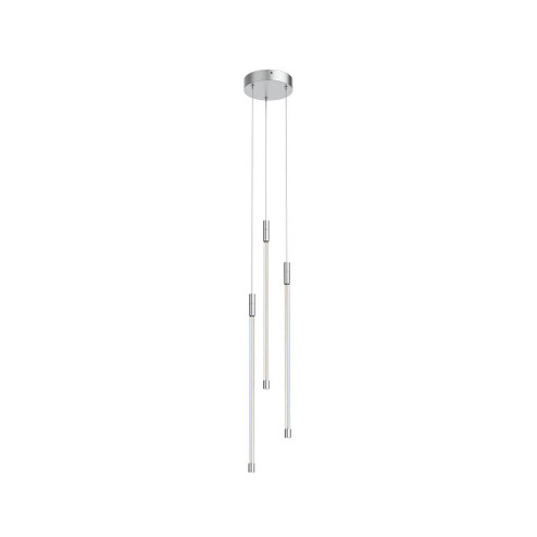 Motif 21-in Chrome LED Multi Pendant (461|MP75221-CH)