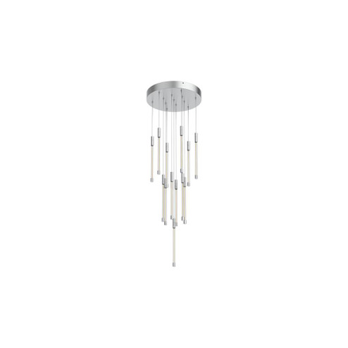 Motif 13-in Chrome 3 Light Dimmable LED Multi Pendant (461|MP75113-CH)