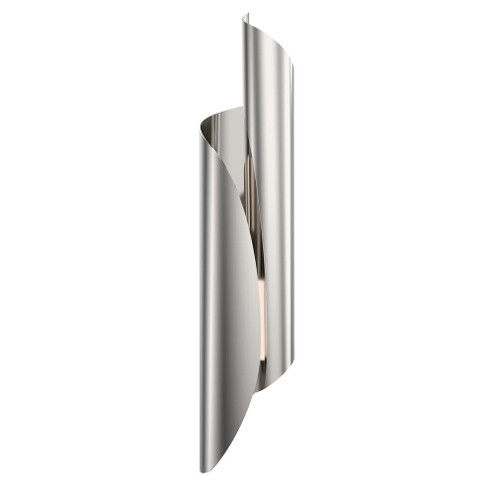 Parducci Polished Nickel 2 Lights Damp-Rated Wall/Vanity Light (7713|WV319405PN)