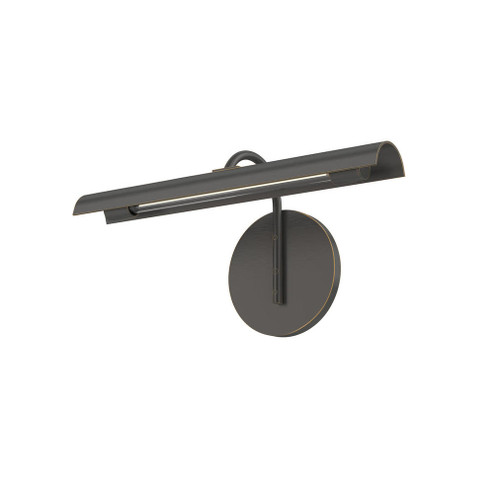 Astrid 14-in Metal Shade/Urban Bronze Damp-Rated Dimmable LED Wall/Vanity Light (7713|WV316501UBMS)