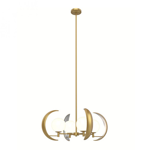 Celeste Vintage Brass 4 Lights Chandeliers (7713|CH351204VB)