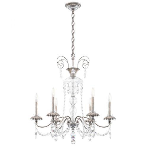 Helenia 6 Light 120V Chandelier in Antique Silver with Clear Heritage Handcut Crystal (168|AT1006N-48H)