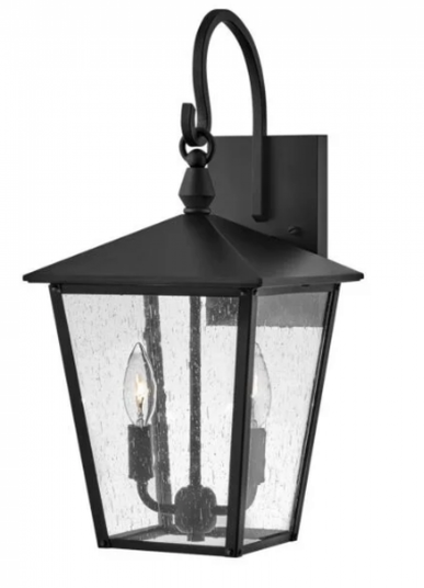 Medium Wall Mount Lantern (87|14064BK)