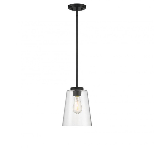 Calhoun 1-Light Pendant in Matte Black (128|7-1027-1-89)