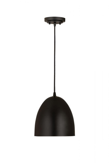 1 Light Pendant (276|6012P9-SBK)