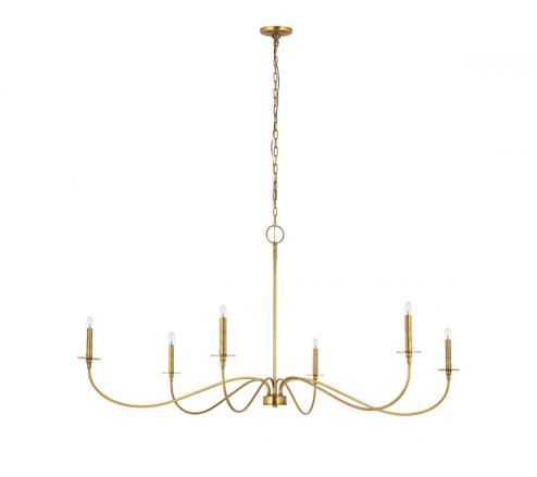 6 Light Chandelier (276|2301-63RB)