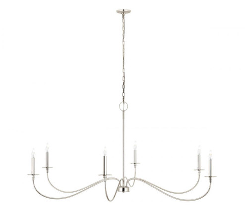 6 Light Chandelier (276|2301-63PN)