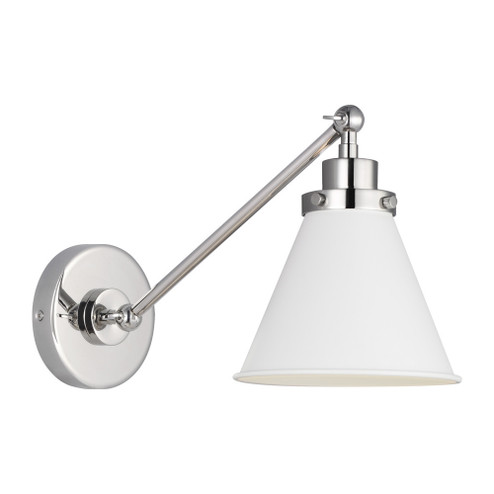 Wellfleet Single Arm Cone Task Sconce (7725|CW1121MWTPN)