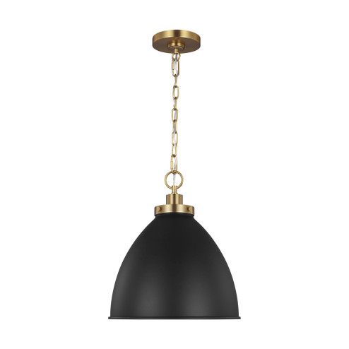 Wellfleet Medium Dome Pendant (7725|CP1291MBKBBS)
