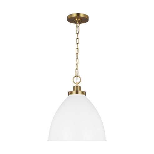 Wellfleet Medium Dome Pendant (7725|CP1291MWTBBS)