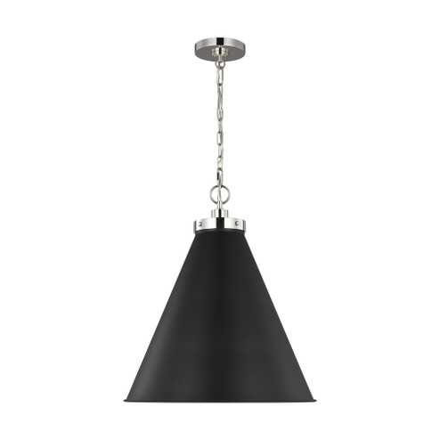Wellfleet Large Cone Pendant (7725|CP1281MBKPN)