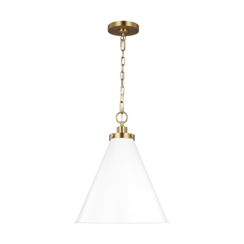 Wellfleet Medium Cone Pendant (7725|CP1271MWTBBS)