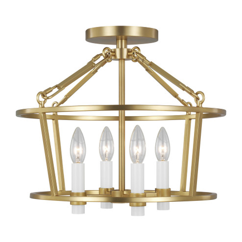 Marston Semi Flush Mount (7725|CF1064BBS)