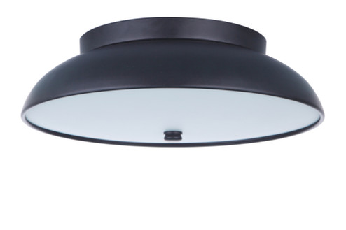 Soul 1 Light 12.5'' LED Flushmount in Flat Black (20|X6813-FB-LED)
