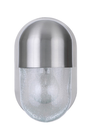 Pill 1 Light Wall Sconce in Brushed Polished Nickel (20|55001-BNK)