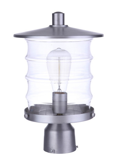 Canon 1 Light Outdoor Post Mount in Satin Aluminum (20|ZA3625-SA)