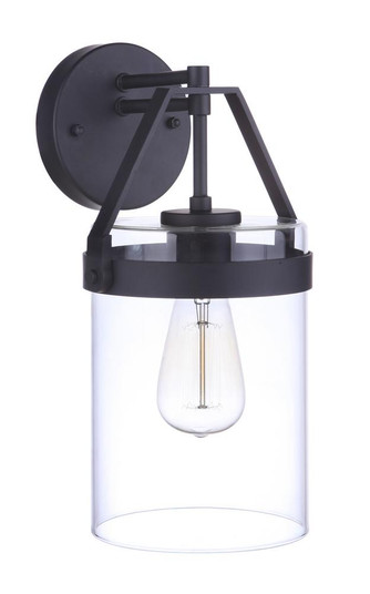 Franklin 1 Light Large Outdoor Wall Lantern in Midnight (20|ZA3324-MN)