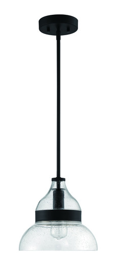 Smyth 1 Light Mini Pendant in Flat Black (20|P960FB1)