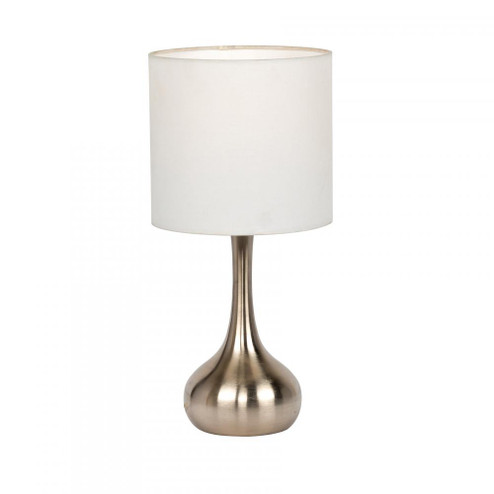 1 Light Metal Base Table Lamp in Brushed Polished Nickel (20|86226)
