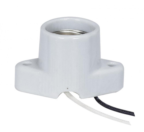 Keyless Porcelain Recessed Socket With Pre-Wired; 2'' Center And With Wireway; 4'' Leads; (27|80/2239)