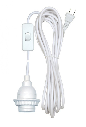 White Phenolic Keyless Socket With Uno Ring (27|80/2223)