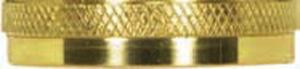 Stamped Solid Brass Uno Ring; Polished Brass Finish; 1-1/4'' Inner Diameter; 1-1/2'' Outer (27|80/1450)