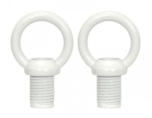 Bath Swag Canopy Kit; White Finish; 5'' Diameter; 3- 7/16'' Holes; Includes Hardware; 10lbs (27|90/199)