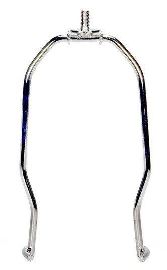 Heavy Duty Harp; Polished Nickel Finish; 6'' Height; 1/4-27 Thread (27|90/2247)