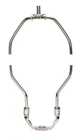 Heavy Duty Harp; Polished Nickel Finish; 12-1/2'' Height; 1/8 IP Saddle; 1/4-27 Thread; 125 (27|90/2012)
