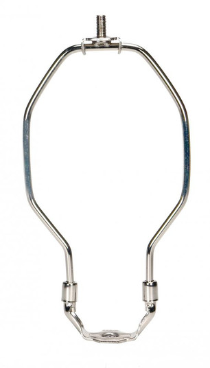 Heavy Duty Harp; Polished Nickel Finish; 8'' Height; 1/8 IP Saddle; 1/4-27 Thread; 125 Carton (27|90/2001)