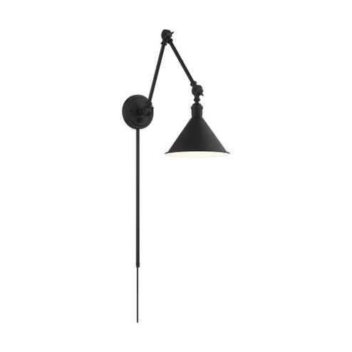 Delancey Swing Arm Lamp; Matte Black with Switch (81|60/7363)