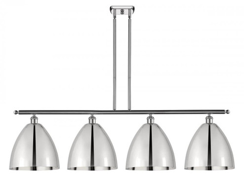 Bristol - 4 Light - 50 inch - Polished Chrome - Stem hung - Island Light (3442|516-4I-PC-MBD-12-PC-LED)
