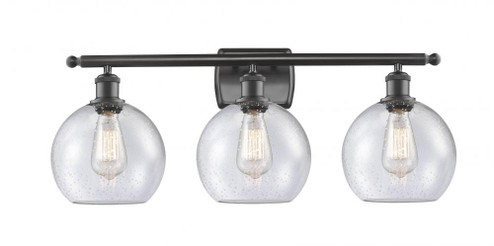 Athens - 3 Light - 28 inch - Oil Rubbed Bronze - Bath Vanity Light (3442|516-3W-OB-G124-8)