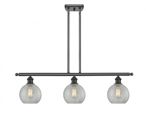 Athens - 3 Light - 36 inch - Oil Rubbed Bronze - Cord hung - Island Light (3442|516-3I-OB-G125-8)
